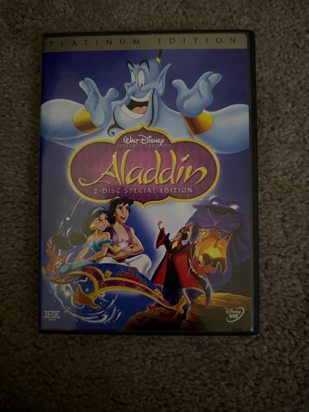 Walt Disney Aladdin Platinum Edition DVD